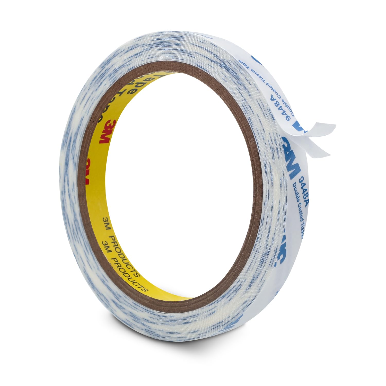 Amazon.com: 3M Double Coated Tissue Tape 9448A 0.39”x 32.8 Ft 1